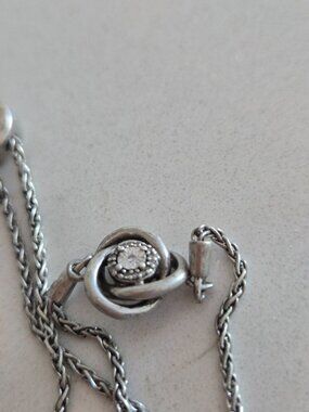 Sterling Silver ASHI Adjustable Bracelet Diamond Rose